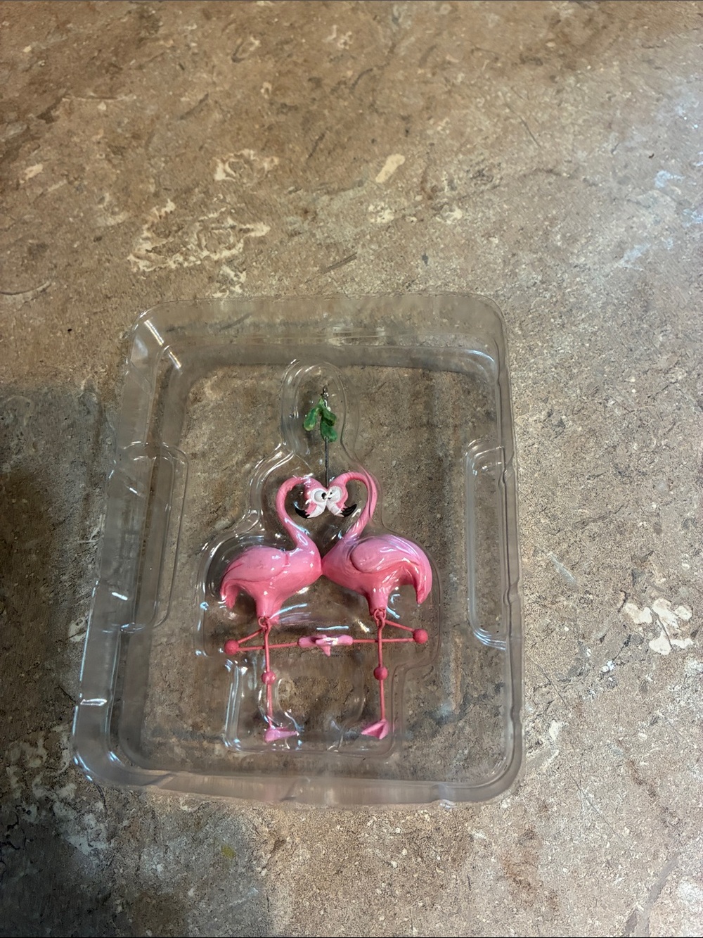 Hallmark Pink Flamingo 'Beak to Beak' Holiday Ornament - Picture 8 of 9